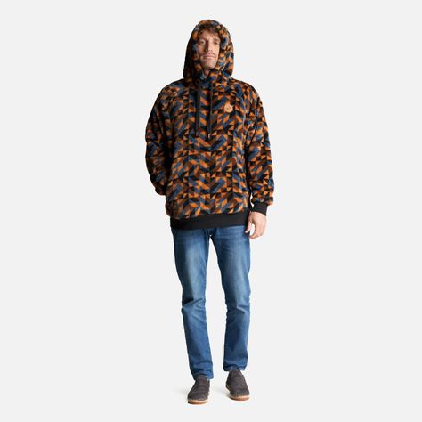 Poleron Hombre Cangur-Oso Full Print Mostaza Haka Honu-6