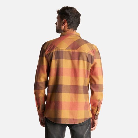 Camisa Hombre Lumberjack Shirt Terracota Lippi I23-2