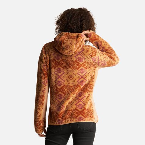 Chaqueta Mujer Calur-oso Full Print Camel Haka Honu-3