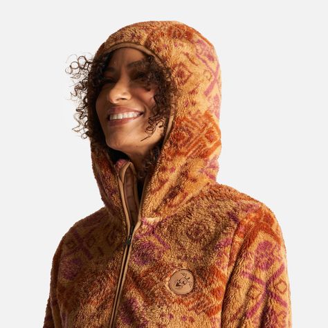 Chaqueta Mujer Calur-oso Full Print Camel Haka Honu-4