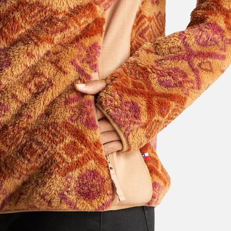 Chaqueta Mujer Calur-oso Full Print Camel Haka Honu-5