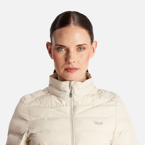 Chaqueta Mujer Snowmas Steam Pro Jacket Crema Lippi-5