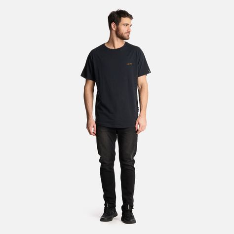 Polera Hombre Natural Negro Haka Honu-4