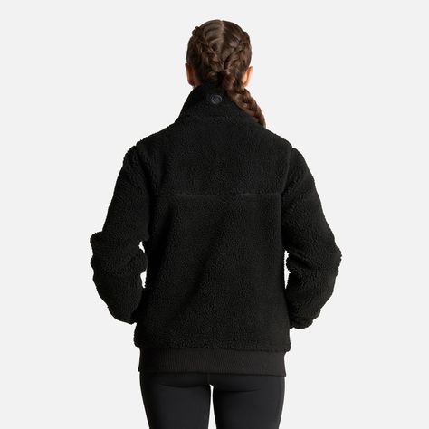 Chaqueta Mujer Glaciar Sherpa Pro Jacket Negro Lippi-3