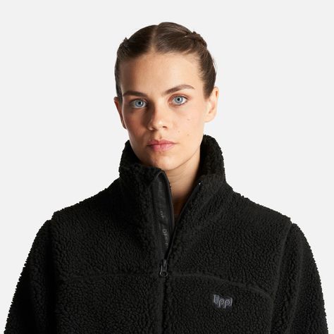 Chaqueta Mujer Glaciar Sherpa Pro Jacket Negro Lippi-4