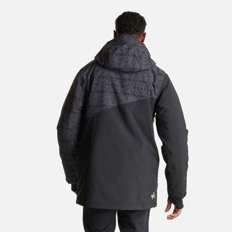 Chaqueta Hombre Yeti Negro Haka Honu I23-3