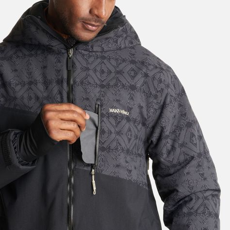 Chaqueta Hombre Yeti Negro Haka Honu I23-6