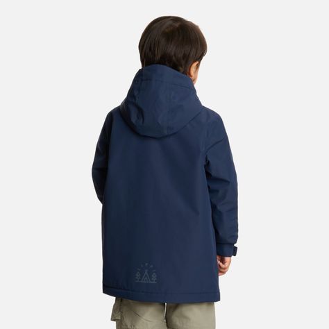 Chaqueta Niño Cold Place B-Dry Hoody Azul Marino Lippi I25-2