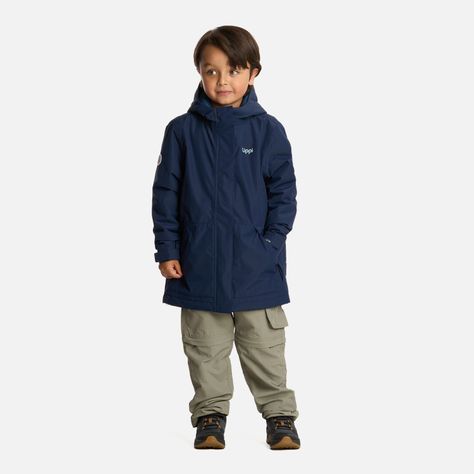 Chaqueta Niño Cold Place B-Dry Hoody Azul Marino Lippi I25-5