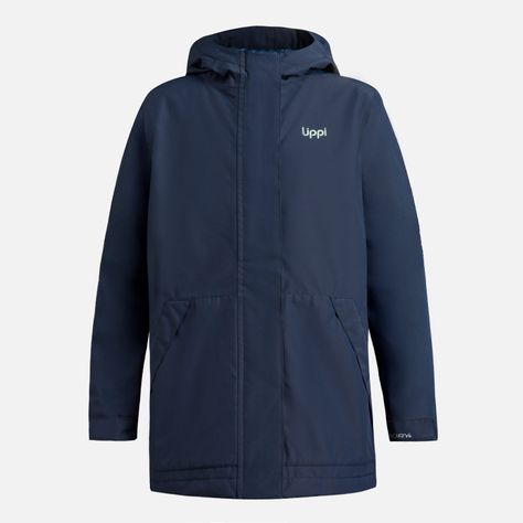 Chaqueta Niño Cold Place B-Dry Hoody Azul Marino Lippi I25-6