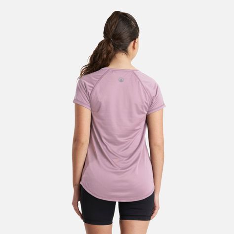 Polera Teen Girl Core Q-Dry T-Shirt Lila Lippi-2