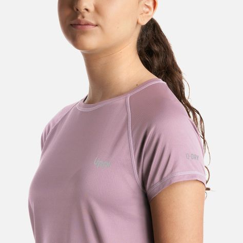 Polera Teen Girl Core Q-Dry T-Shirt Lila Lippi-3