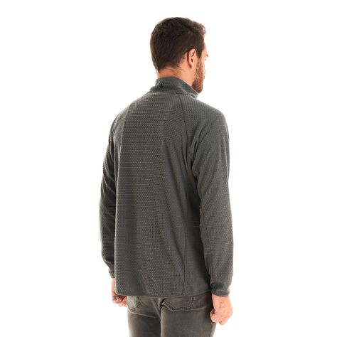 Poleron Hombre Jacaranda Nano-F 14 Zip Grafito Lippi-4