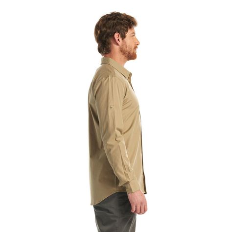 Camisa Hombre Alloy Long Sleeve Shirt Caqui Lippi-3