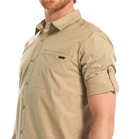 Camisa Hombre Alloy Long Sleeve Shirt Caqui Lippi-7