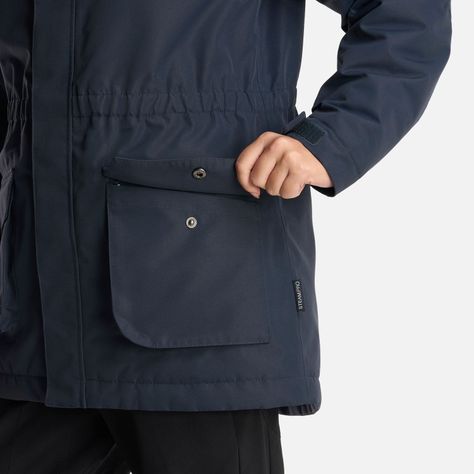 Chaqueta Teen Girl Roble B-Dry Hoody Jacket Azul Marino Lippi-5