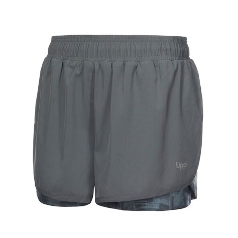 Short Mujer Go For It Shorts Azul Grisaceo Lippi V22-0