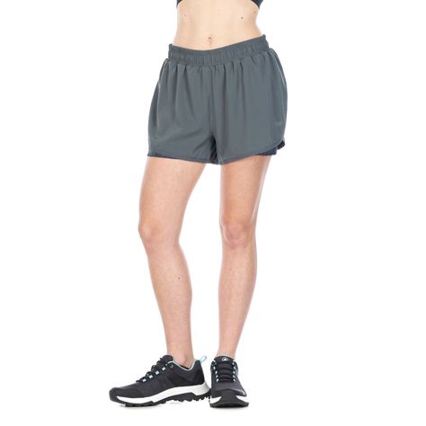 Short Mujer Go For It Shorts Azul Grisaceo Lippi V22-1