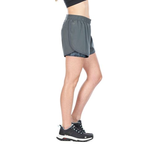 Short Mujer Go For It Shorts Azul Grisaceo Lippi V22-3