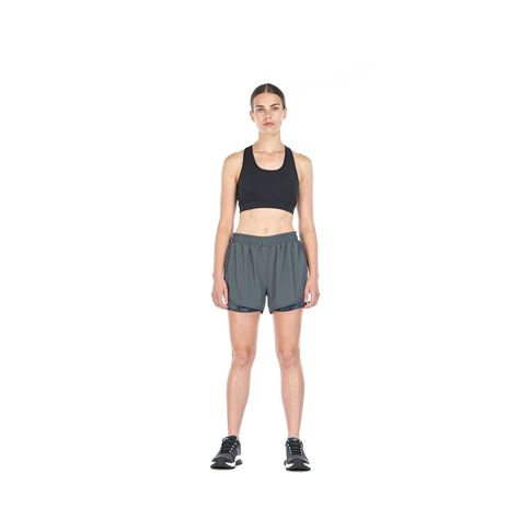 Short Mujer Go For It Shorts Azul Grisaceo Lippi V22-8