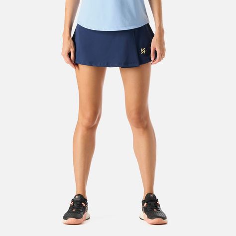 Falda Deportiva Mujer Tempo Azul-0