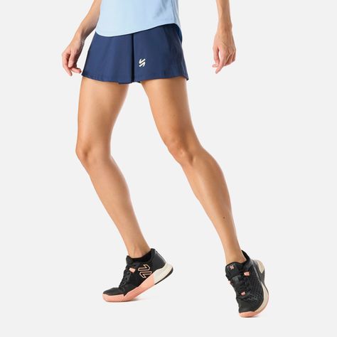 Falda Deportiva Mujer Tempo Azul-1