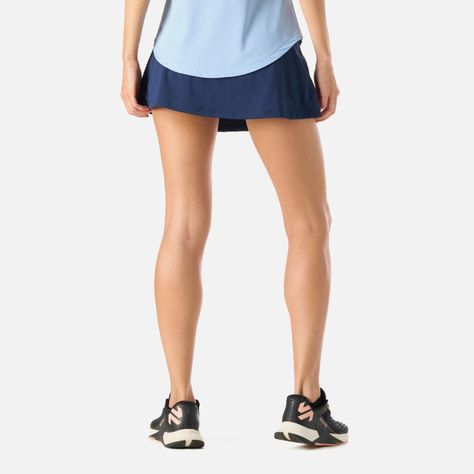 Falda Deportiva Mujer Tempo Azul-3