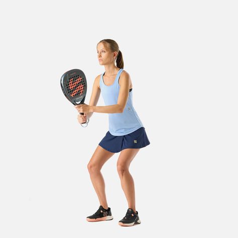 Falda Deportiva Mujer Tempo Azul-7