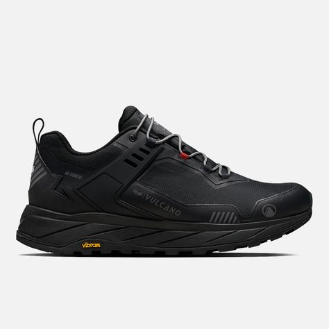 Zapatilla Hombre Atlas Low Negro Rojo Lippi I24-0