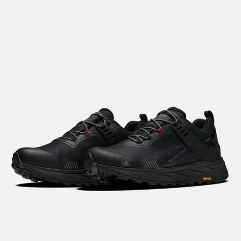 Zapatilla Hombre Atlas Low Negro Rojo Lippi I24-3