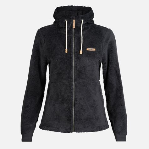 Chaqueta Mujer Bear Shaggy-Pro Hoody Jacket Negro Lippi I24-0