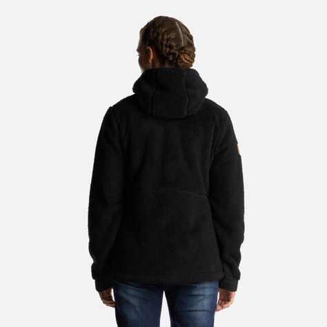 Chaqueta Mujer Bear Shaggy-Pro Hoody Jacket Negro Lippi I24-4