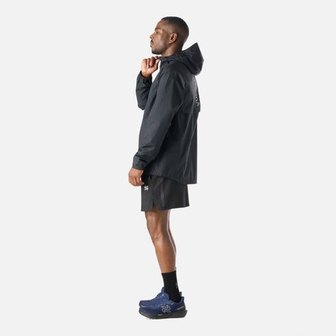 Chaqueta Hombre Built To Move Waterproof Negro Vulcano-2
