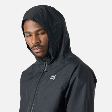Chaqueta Hombre Built To Move Waterproof Negro Vulcano-4