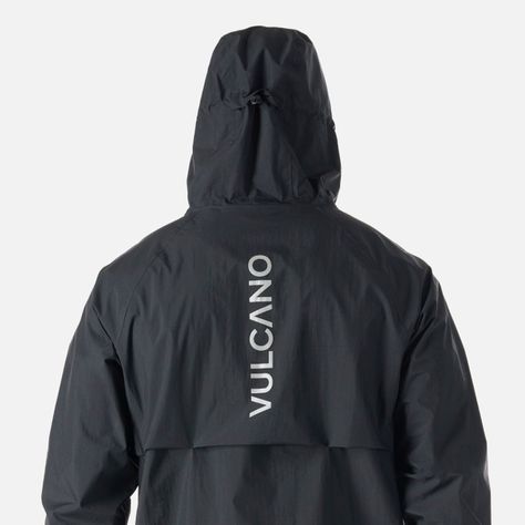 Chaqueta Hombre Built To Move Waterproof Negro Vulcano-6