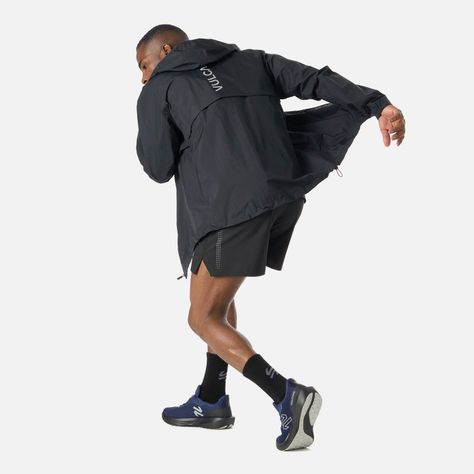Chaqueta Hombre Built To Move Waterproof Negro Vulcano-9