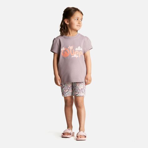 Polera Niña Logo Lippi T-Shirt Malva Lippi-3
