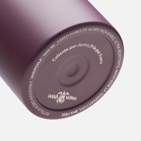 Botella Unisex Andiperla Burdeo Haka-Honu-3