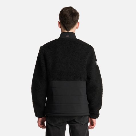 Polar Teen Boy Glaciar Sherpa-pro Jacket Negro Lippi I25-2