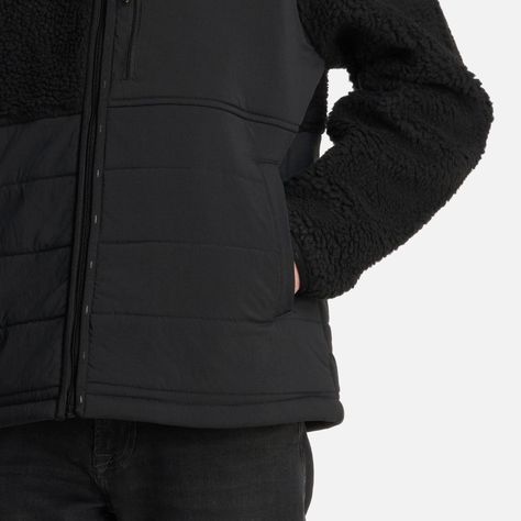 Polar Teen Boy Glaciar Sherpa-pro Jacket Negro Lippi I25-4