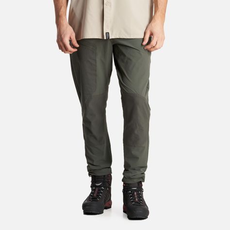 Pantalon Hombre Lennox Q-Dry Slim Fit Pants Verde Militar Lippi I24-1