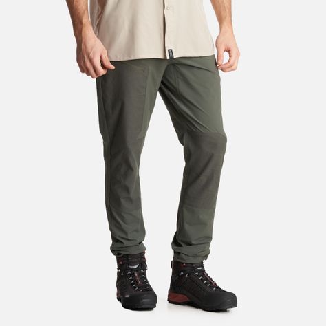 Pantalon Hombre Lennox Q-Dry Slim Fit Pants Verde Militar Lippi I24-2