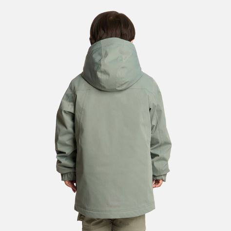 Chaqueta Niño Roble B-Dry Hoody Jade Oscuro Lippi I25-2