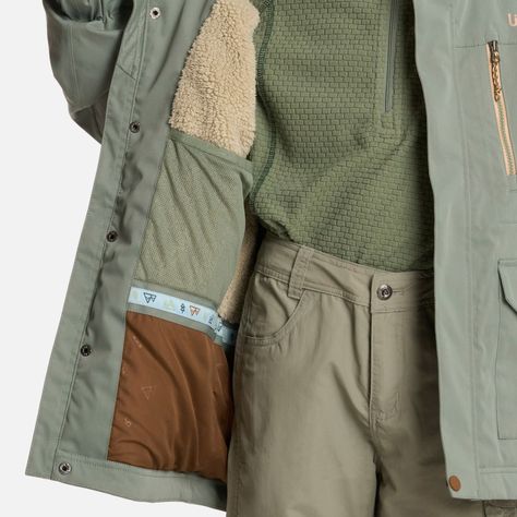 Chaqueta Niño Roble B-Dry Hoody Jade Oscuro Lippi I25-5