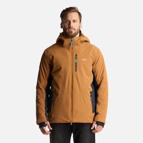 Chaqueta Hombre Snow Valley B-Dry Jacket Cafe Claro Lippi-1
