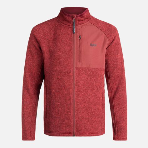 Chaqueta Hombre Coronado Blend-Pro Jacket Melange Burdeo Lippi-0