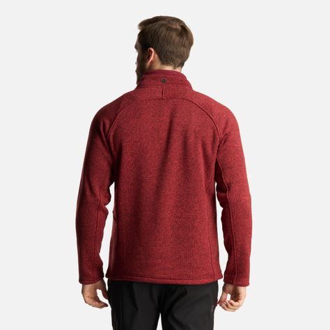 Chaqueta Hombre Coronado Blend-Pro Jacket Melange Burdeo Lippi-3