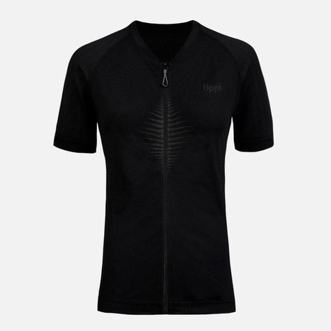 Polera Mujer Be-Bike Seamless Shirt Negro Lippi-0