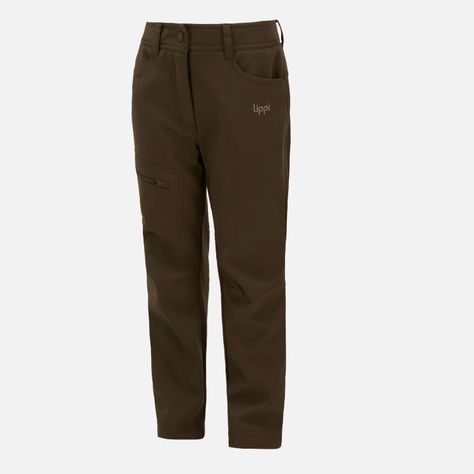 Pantalon Niña Dinamic Softshell Pants Verde Musgo Lippi-0