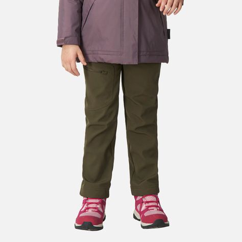 Pantalon Niña Dinamic Softshell Pants Verde Musgo Lippi-1